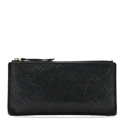 Louis Vuitton Empreinte Felicie Chain Wallet Zippered Insert Black 1 of 11