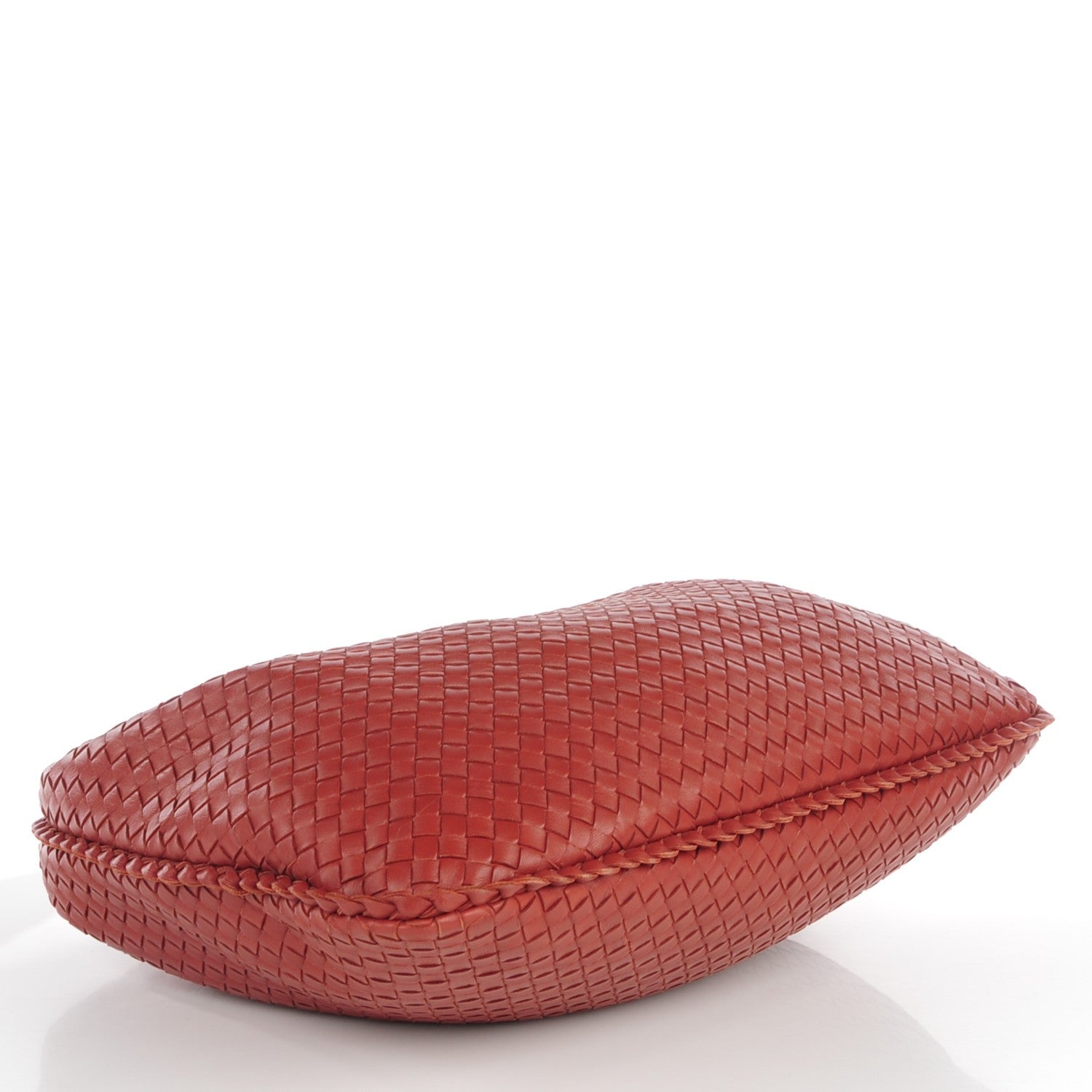 Bottega Veneta Nappa Intrecciato Large Veneta Hobo Burnt Red 4 of 8