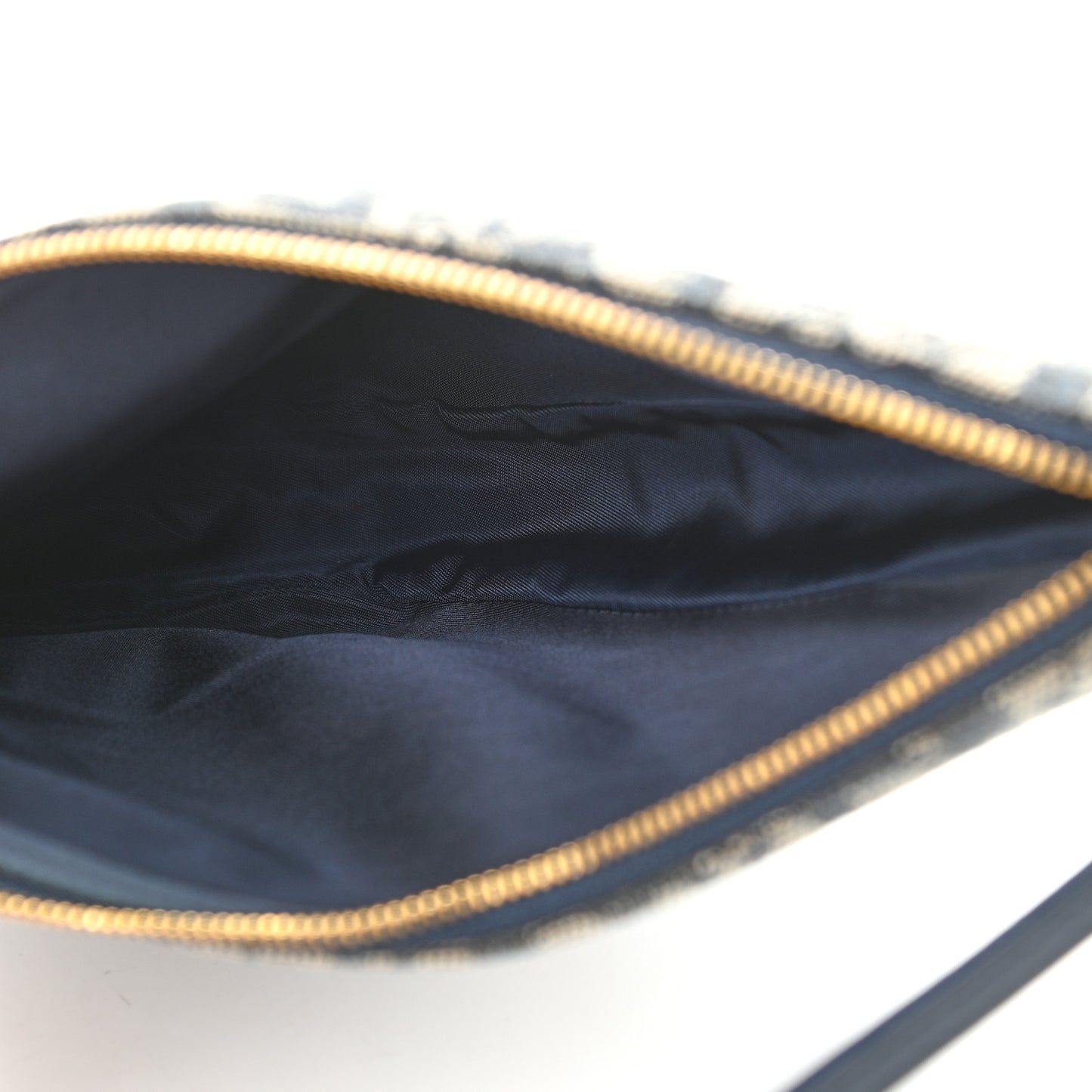 Monogram Mini Saddle Pochette Navy