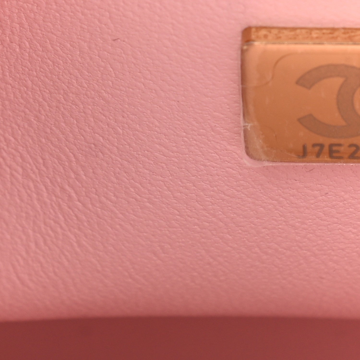 Chanel Caviar Chevron Quilted Medium Boy Flap Light Pink 6 of 10