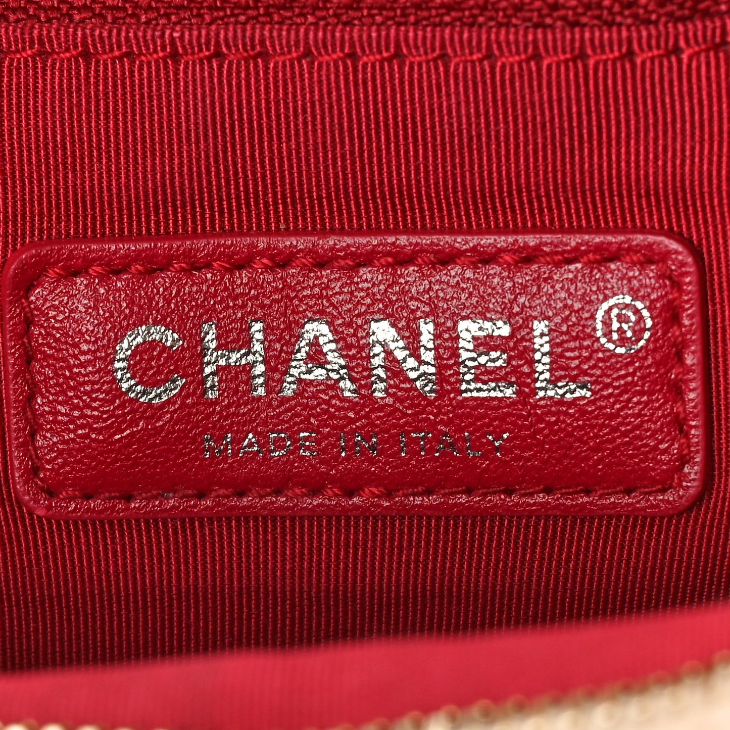 Aged Calfskin Quilted Medium Gabrielle Hobo Beige Black