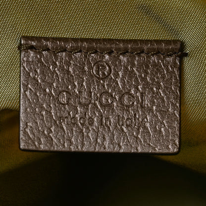 Gucci X THE NORTH FACE Econyl Nylon Medium Backpack Brown White 6 of 16