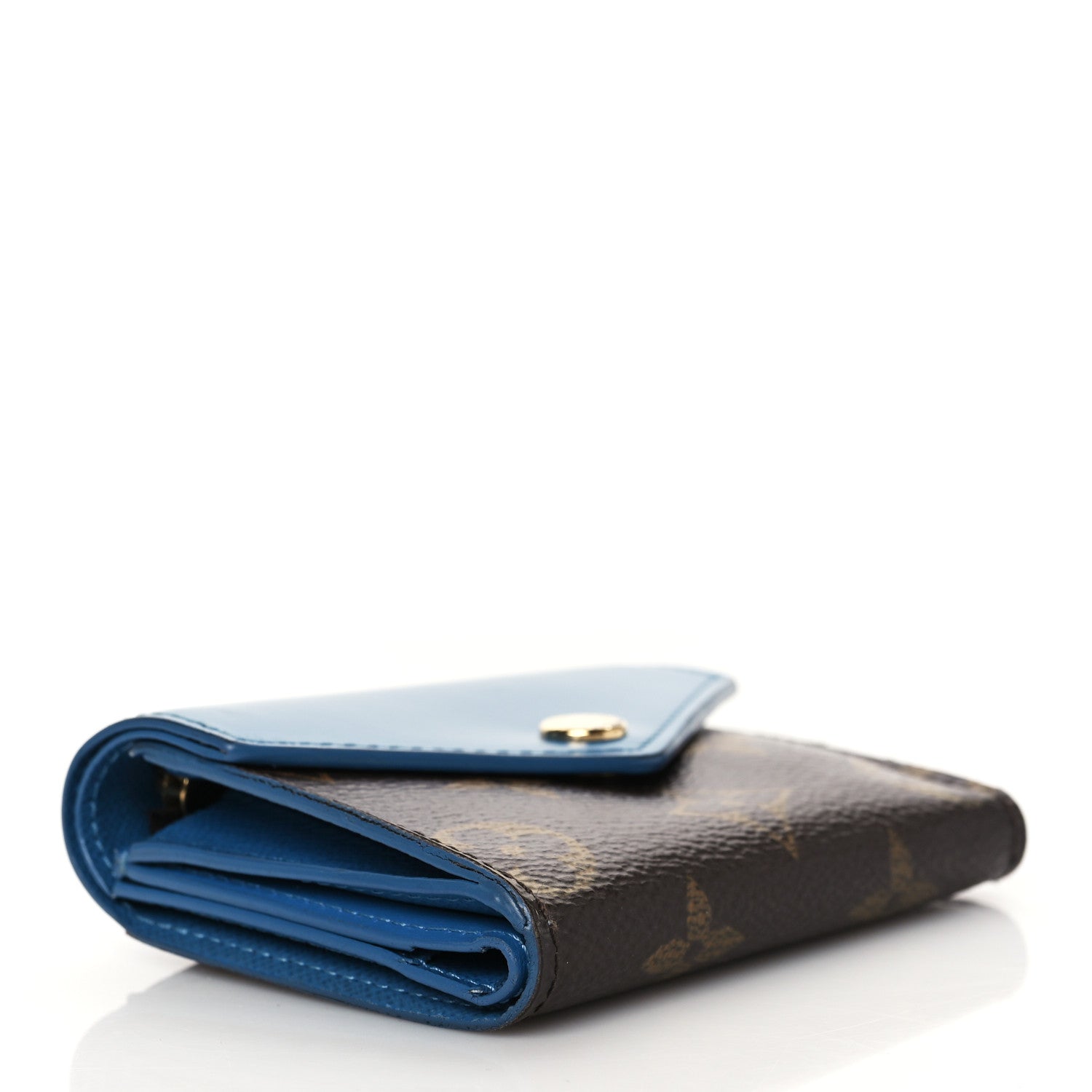 Louis Vuitton Monogram Zoe Wallet Blue Jean 4 of 8