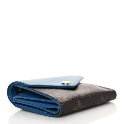 Louis Vuitton Monogram Zoe Wallet Blue Jean 4 of 8