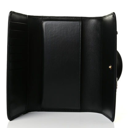 Dolce & Gabbana Calfskin Crystal Embellished Mini Von Bag Black 4 of 7
