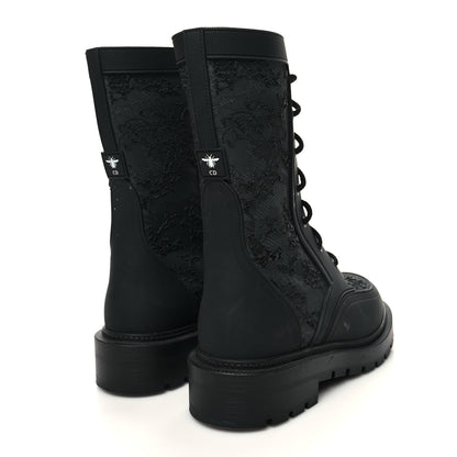 Christian Dior Rubber Diorcamp Boots 37.5 Black 4 of 9