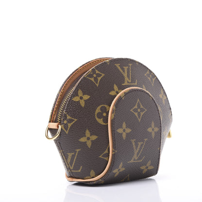 Louis Vuitton Monogram Mini Ellipse Wristlet Clutch 2 of 8