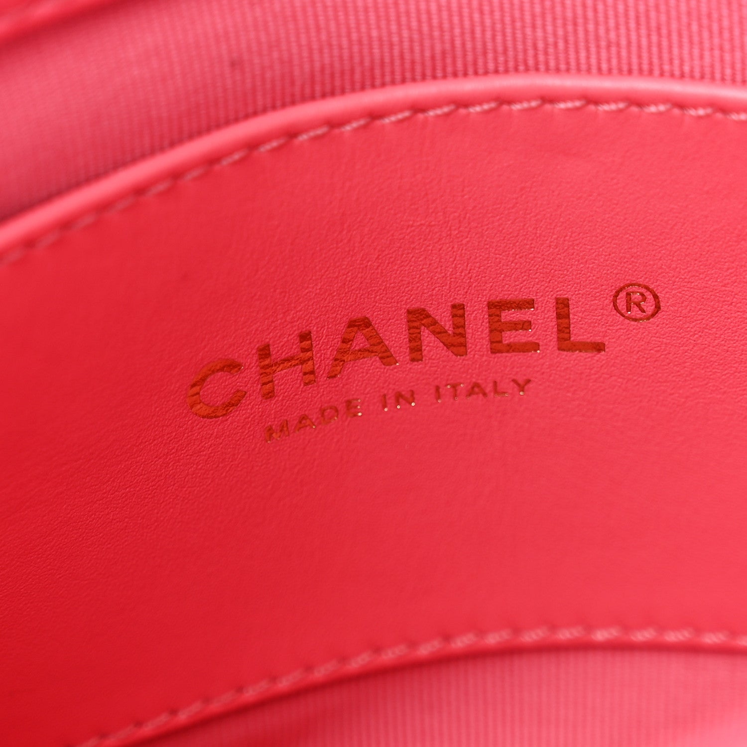 Chanel Lambskin Plexiglass Quilted Coco Love Mini Flap Pink 6 of 12