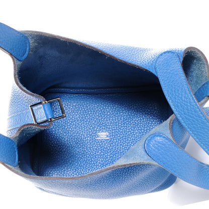 Hermes Taurillon Clemence Picotin Lock PM Mykonos 5 of 7