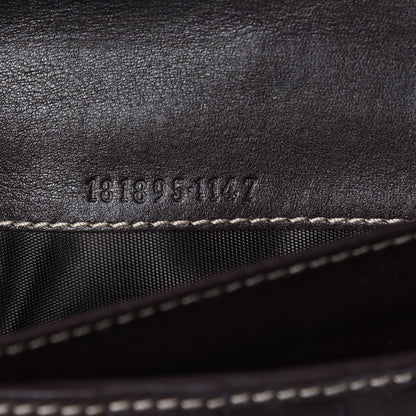 Gucci Monogram Indy Continental Wallet Dark Brown 8 of 11