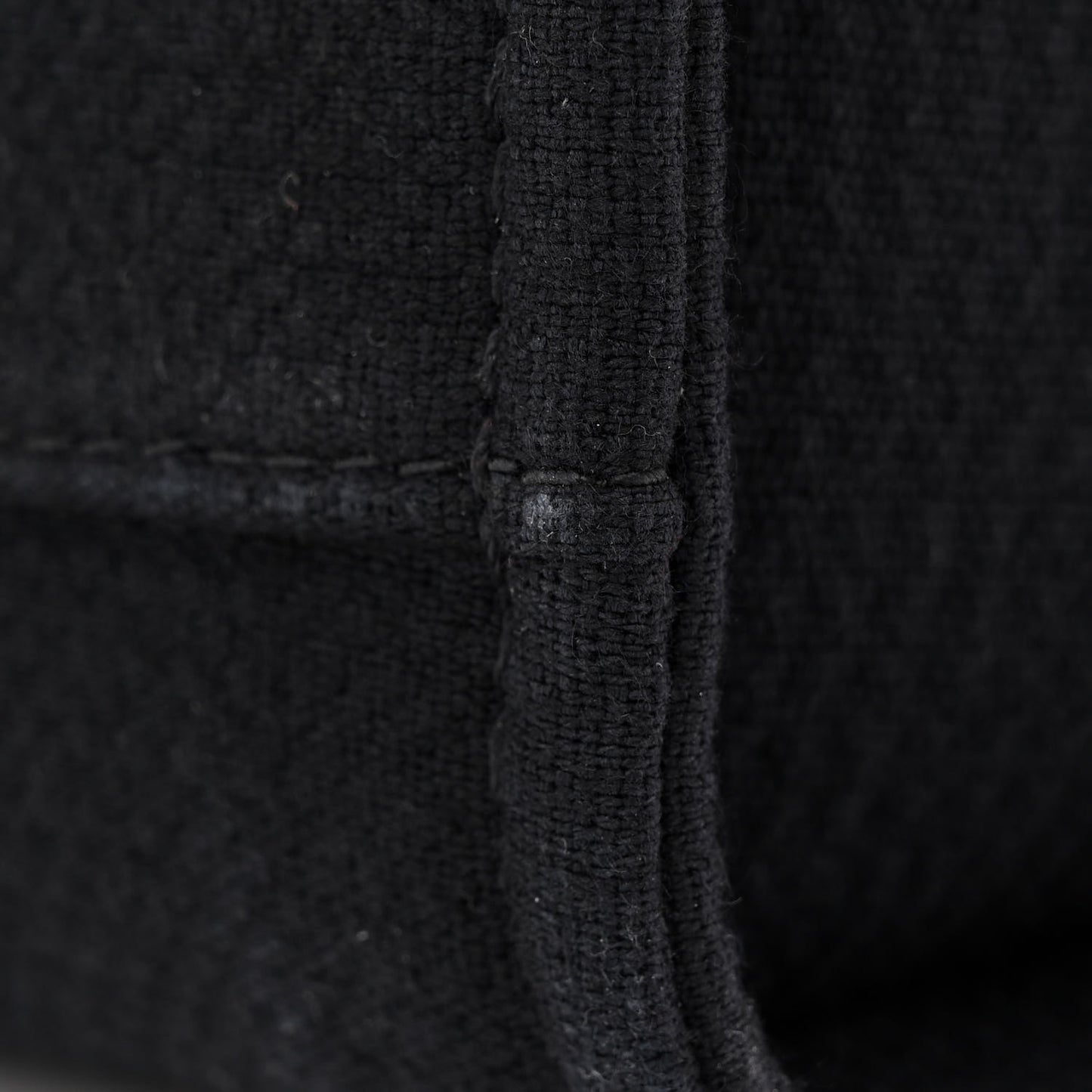 Mixed Fibers Small Deauville Tote Black