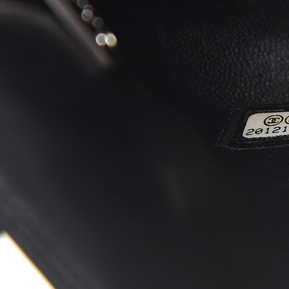 Chanel Shearling Lambskin Medium 100% Flap Black 8 of 9