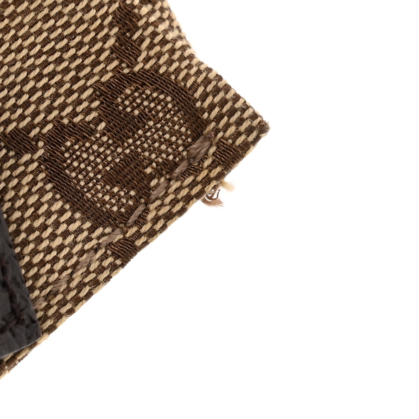 GG Monogram Double Pocket Belt Bag Dark Brown