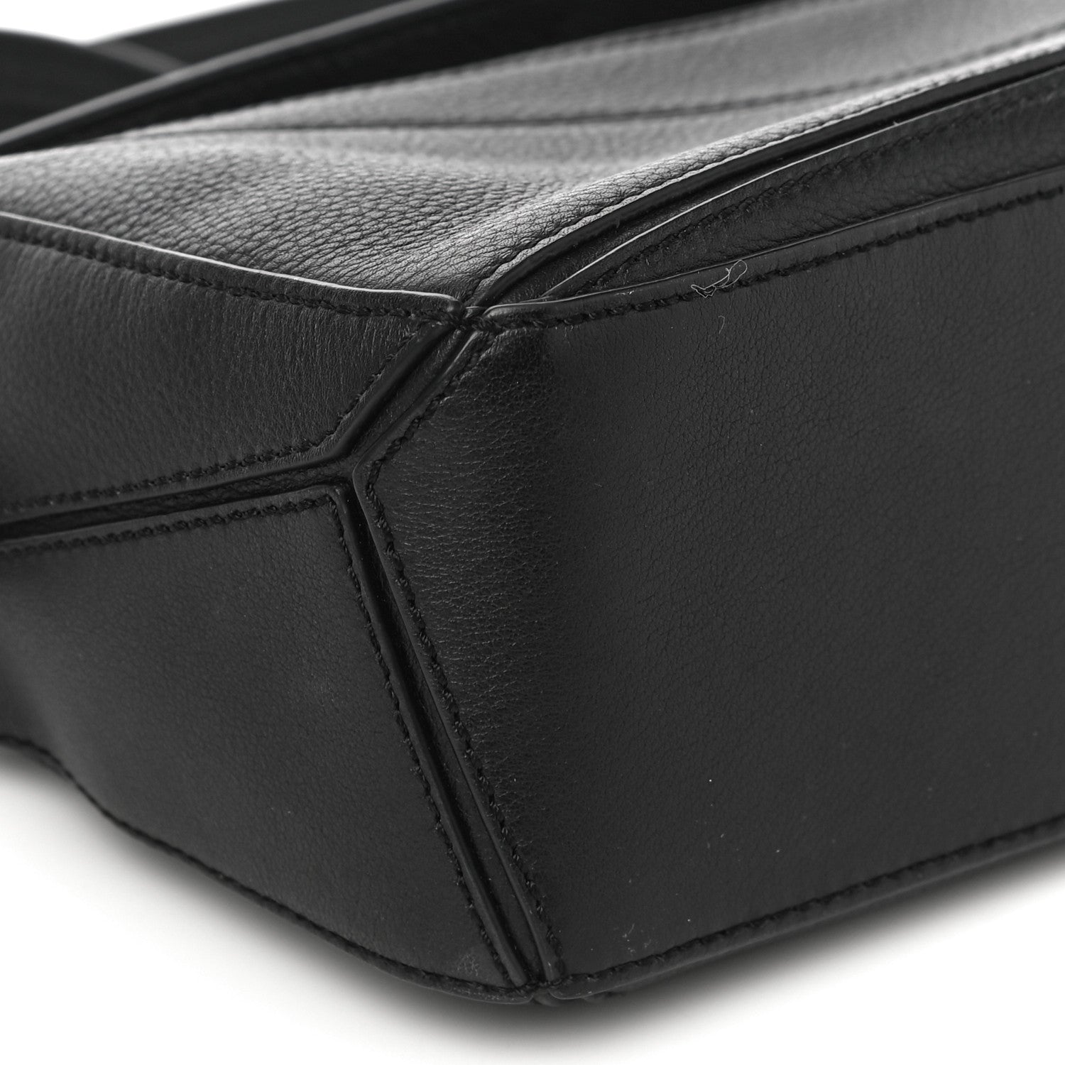 Loewe Calfskin Mini Puzzle Bag Black 8 of 10