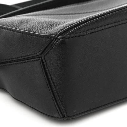 Loewe Calfskin Mini Puzzle Bag Black 8 of 10