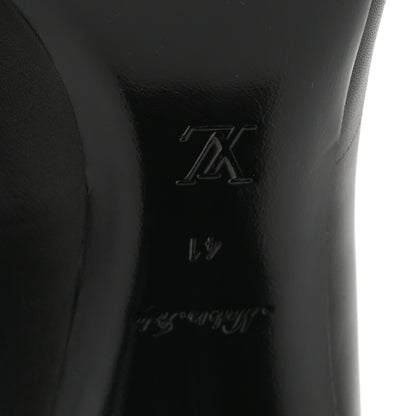 Louis Vuitton Calfskin Monogram Silhouette Chelsea Ankle Boots 41 7 of 9