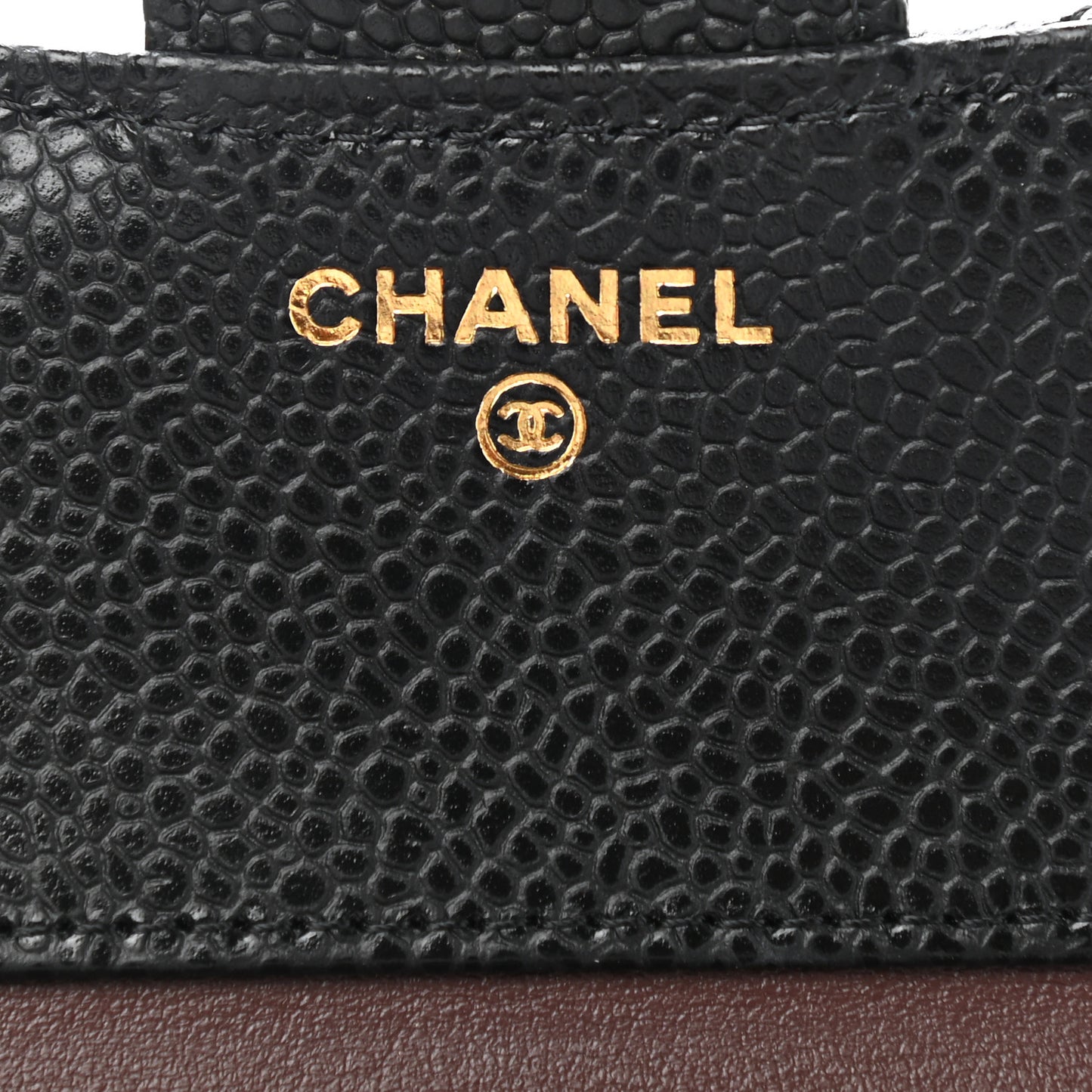 Caviar Quilted Compact Flap Wallet