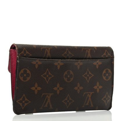 Louis Vuitton Monogram Jeanne Wallet Fuchsia 2 of 4