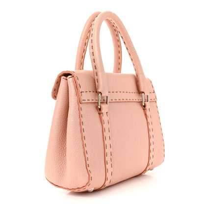 Fendi Cuoio Romano Selleria Mini Linda Satchel Cipria 3 of 16
