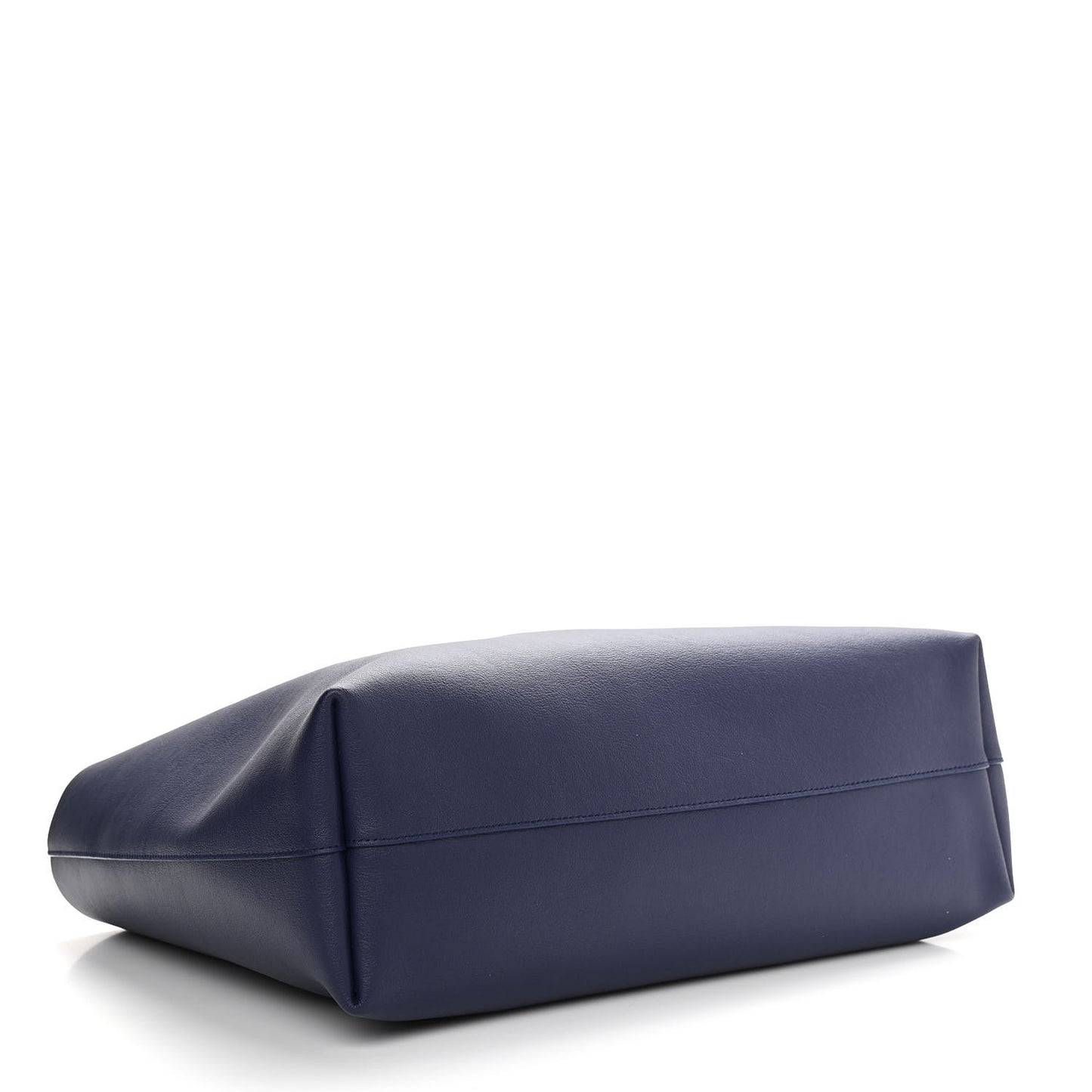 Calfskin Large Shopping Tote Navy