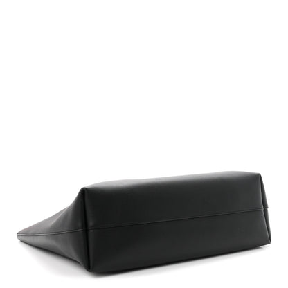 Saint Laurent Calfskin Large Shopping Tote Black 4 of 10