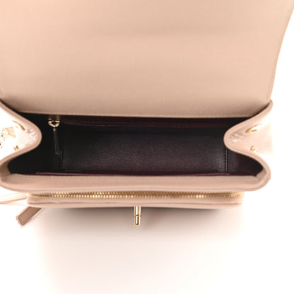 Chanel Caviar Quilted Medium Business Affinity Flap Beige 5 of 12