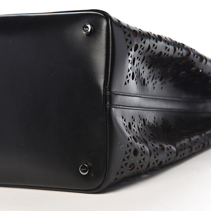 Alaia Lux Calfskin Vienne Wave 32 Bag Black 12 of 13