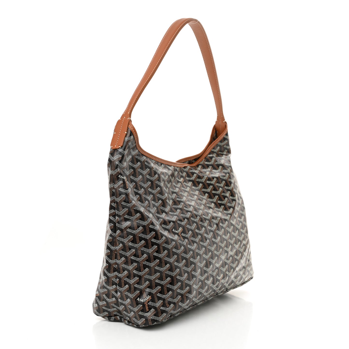 Goyardine Boheme Hobo Black Gold