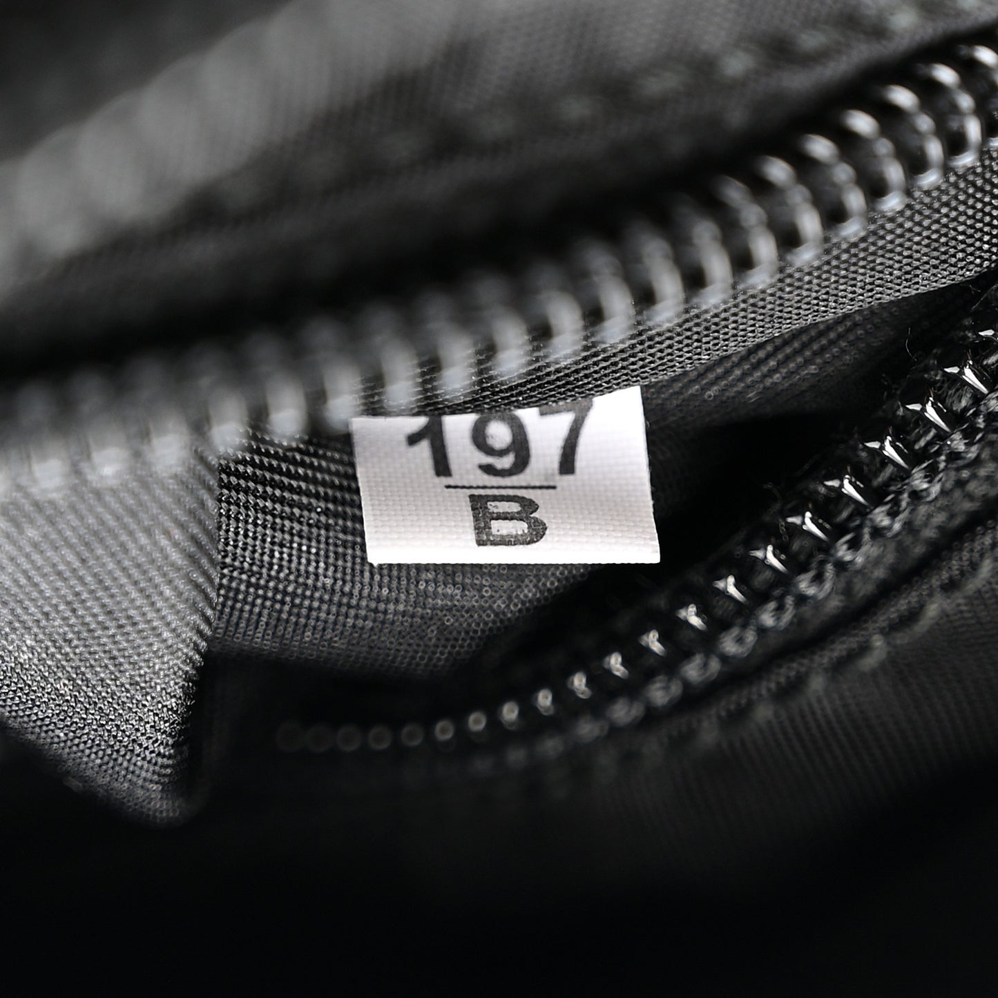 Nylon Vela Cosmetic Pouch Black