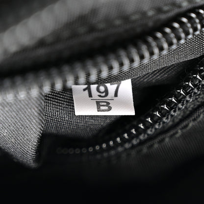 Prada Nylon Vela Cosmetic Pouch Black 7 of 7