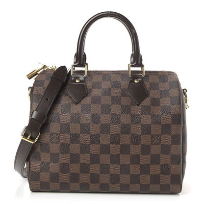 Louis Vuitton Damier Ebene Speedy Bandouliere 25 1 of 5