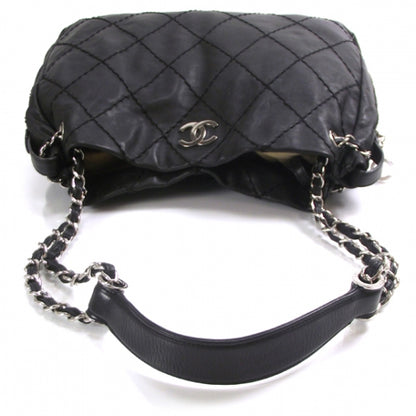 Chanel Lambskin Expandable Stitched Tote Black 7 of 14