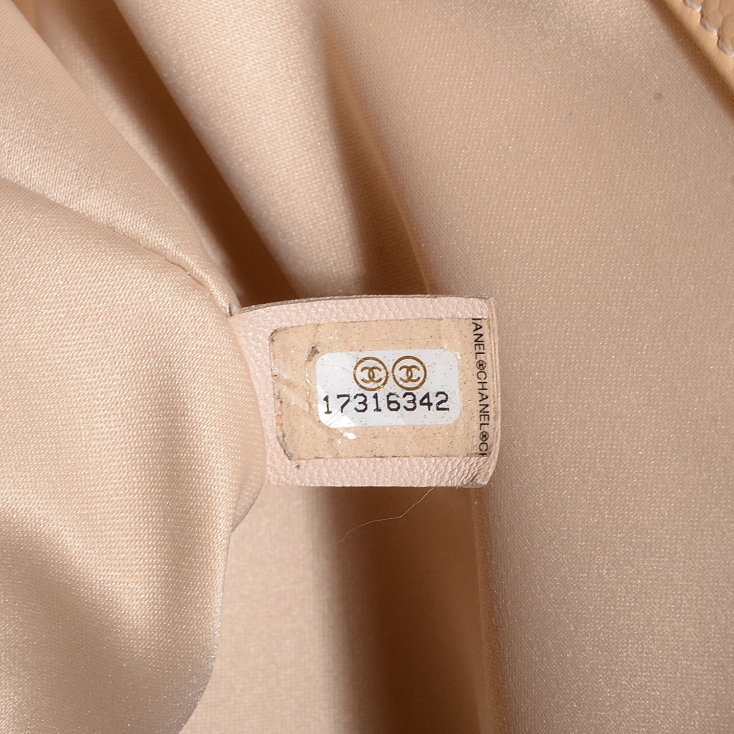 Chanel Caviar Grand Shopping Tote GST Beige Clair 7 of 7