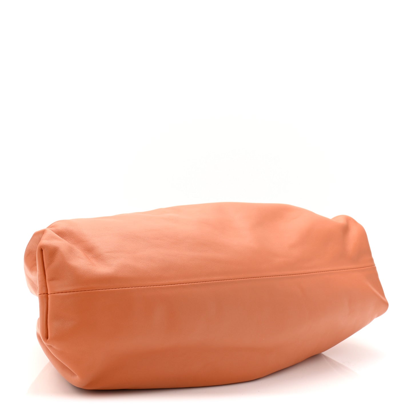 Smooth Butter Calf The Pouch Oversized Clutch Clay