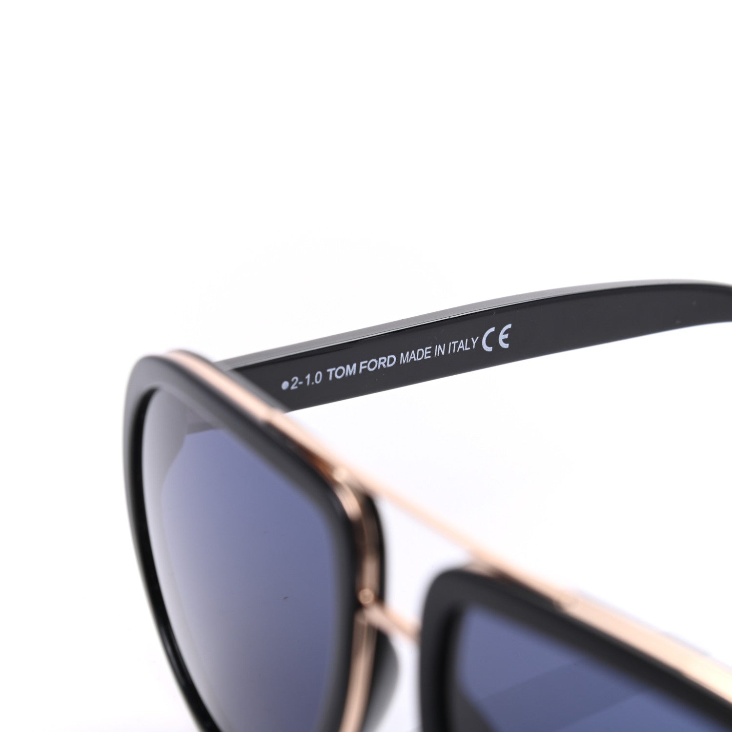 Tom Ford Geoffrey Aviator Sunglasses TF0779 Black Blue 5 of 7