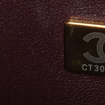 Chanel Lambskin Quilted Medium Double Flap Black 7 of 10