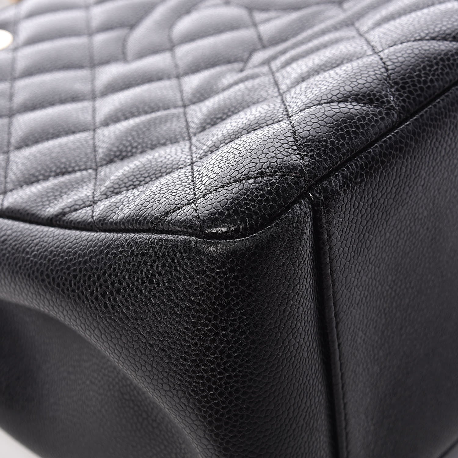 Chanel Caviar Quilted Grand Shopping Tote GST Black 11 of 13