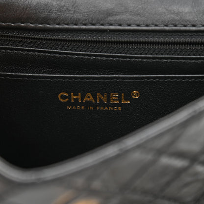Chanel Aged Calfskin Quilted 2.55 Reissue Mini Flap Black 5 of 9