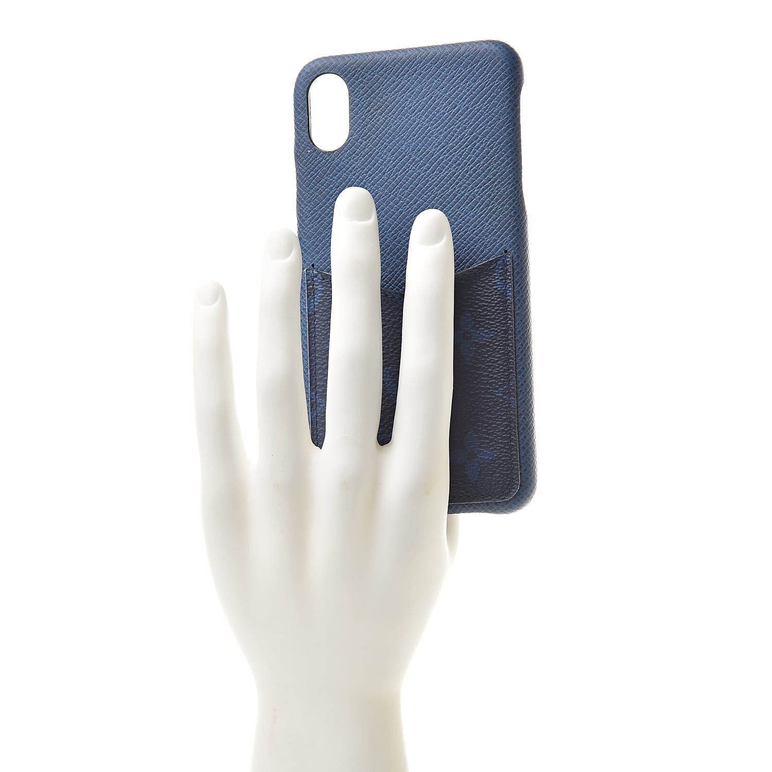 Louis Vuitton Monogram Taiga iPhone XS Max Bumper Cobalt 2 of 10