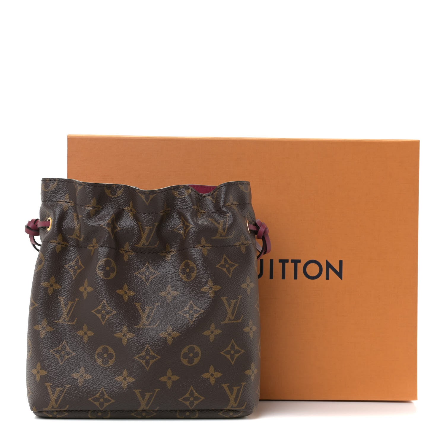 Louis Vuitton Monogram Pouch Noe Fuchsia 8 of 8