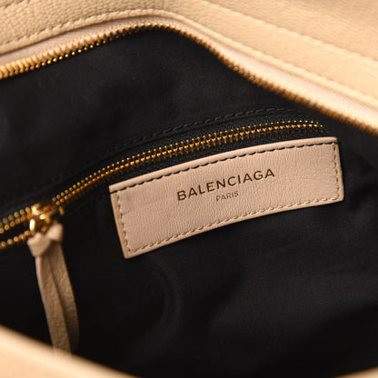 Balenciaga Shiny Goatskin Gold Metallic Edge Hardware Town Beige Sahara 8 of 10