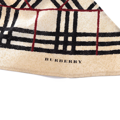 Burberry Silk House Check Triangle Scarf 3 of 4