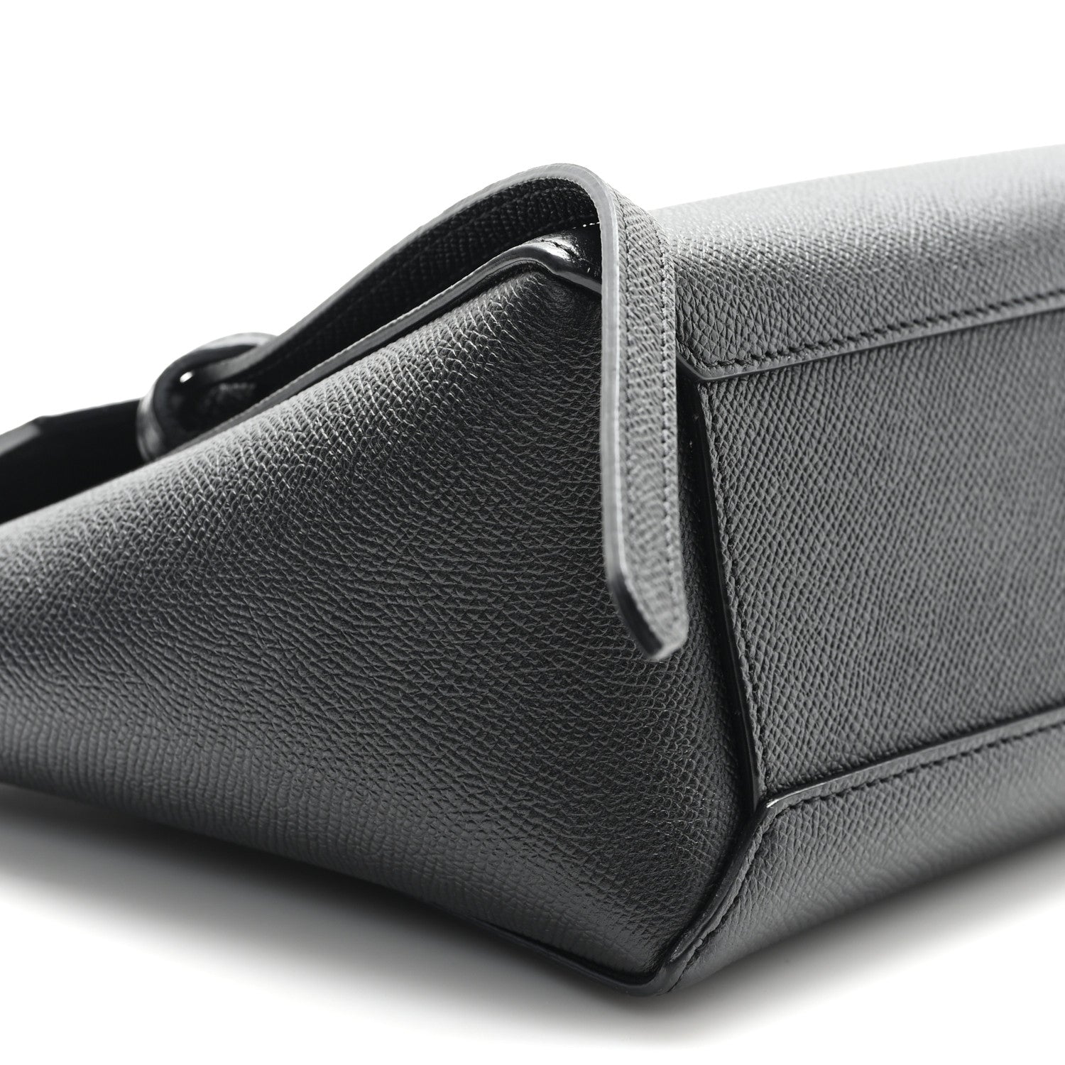 Celine Grained Calfskin Nano Belt Bag Black 8 of 10