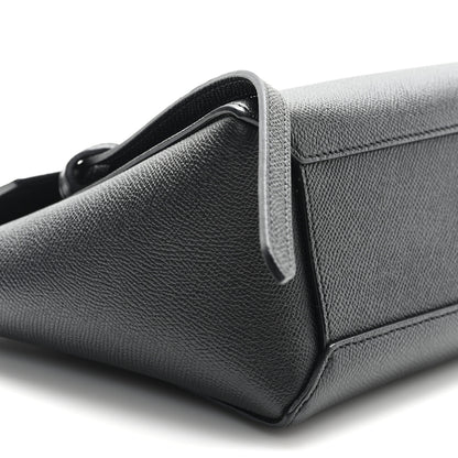 Celine Grained Calfskin Nano Belt Bag Black 8 of 10