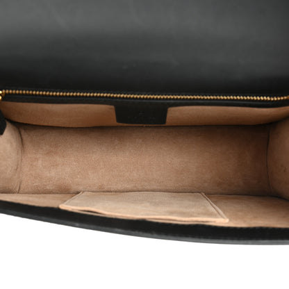 Gucci Calfskin Small Sylvie Shoulder Bag Black 5 of 12