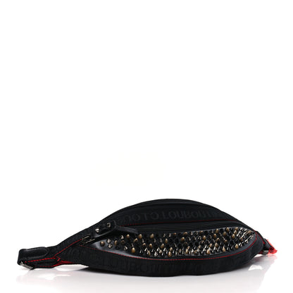 Christian Louboutin Calfskin Pyramid Embossed Parisnyc Belt Bag Black 4 of 8