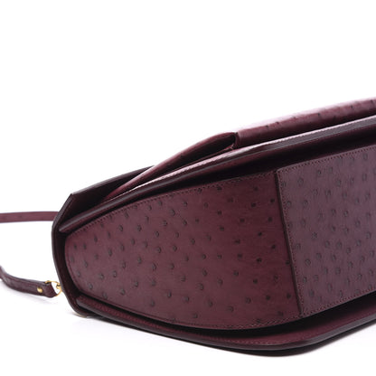 Louis Vuitton Ostrich Mirada Prune 7 of 9
