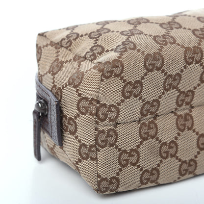 Gucci Monogram Large Cosmetic Case Brown 8 of 9