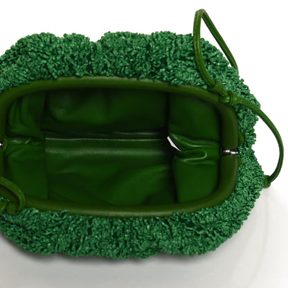 Bottega Veneta Boucle Curly Raffia The Mini Pouch Parakeet 5 of 10