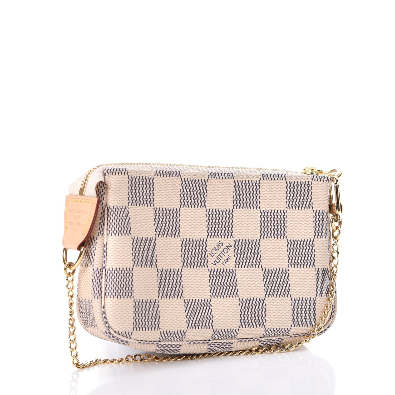 Louis Vuitton Damier Azur Mini Pochette Accessories 3 of 8